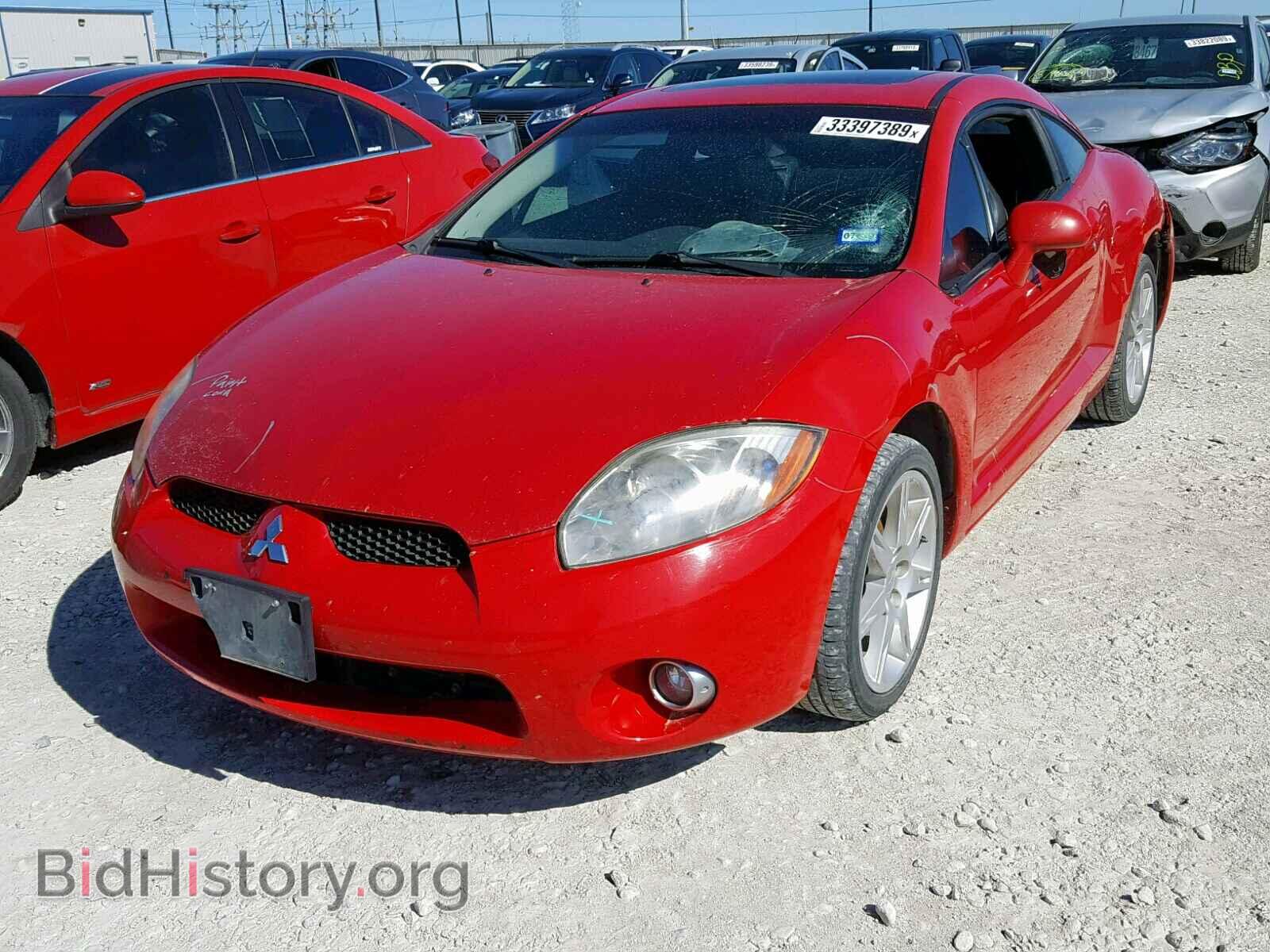 2006 MITSUBISHI ECLIPSE - VIN: 4A3AK34T56E050826 - Photo 2