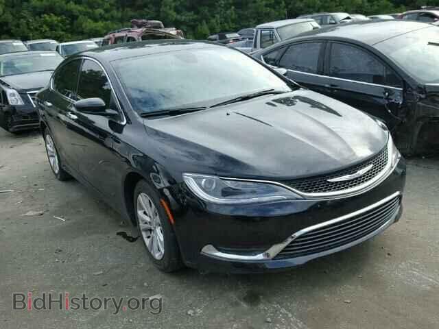 Фотография 1C3CCCAB2FN652754 - CHRYSLER 200 2015