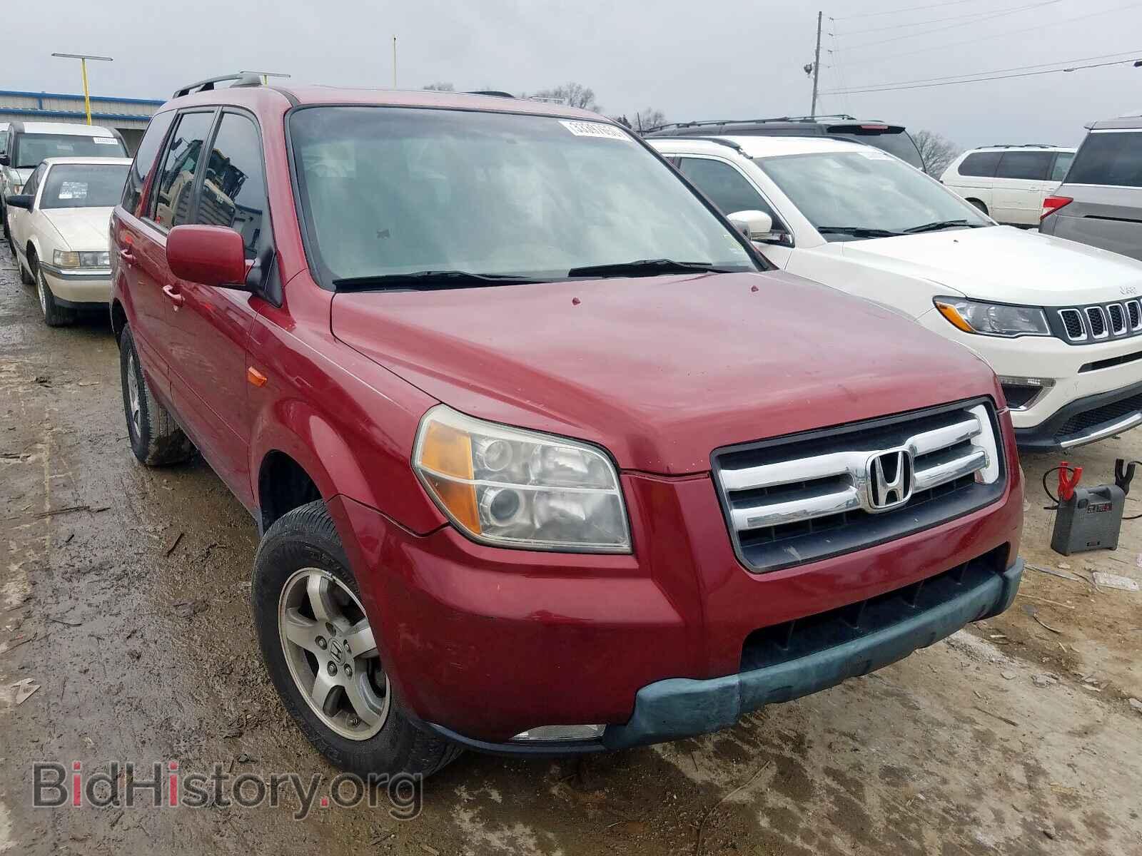Фотография 2HKYF18516H505256 - HONDA PILOT EX 2006