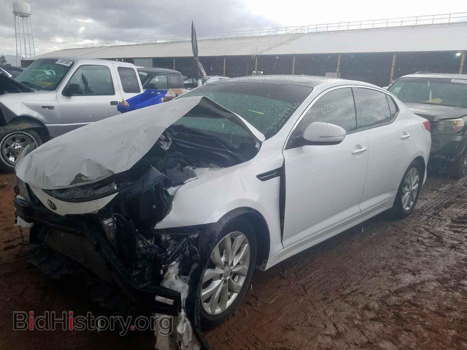2014 KIA OPTIMA - VIN: 5XXGN4A74EG343743 - Фото 2