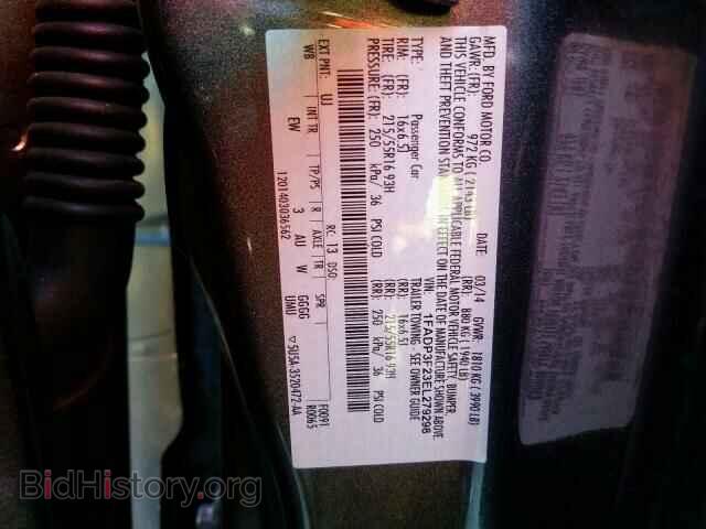 2014 FORD FOCUS - VIN: 1FADP3F23EL279298 - Photo 10