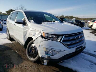 2016 Ford EDGE Edge SEL, white — VIN 2FMPK4J95GBC61884, Copart