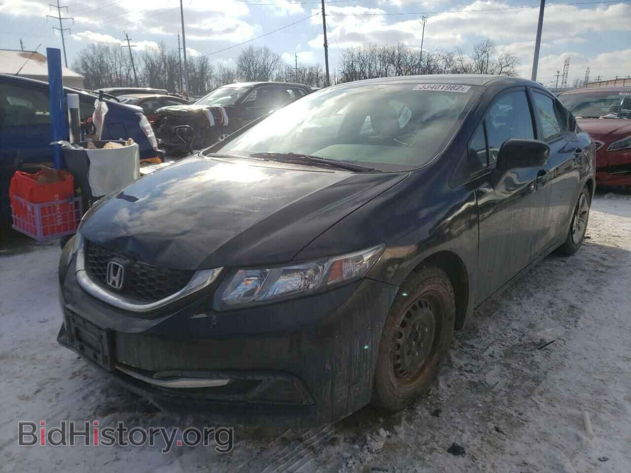 2014 HONDA CIVIC - VIN: 19XFB2F56EE063203 - Фото 2