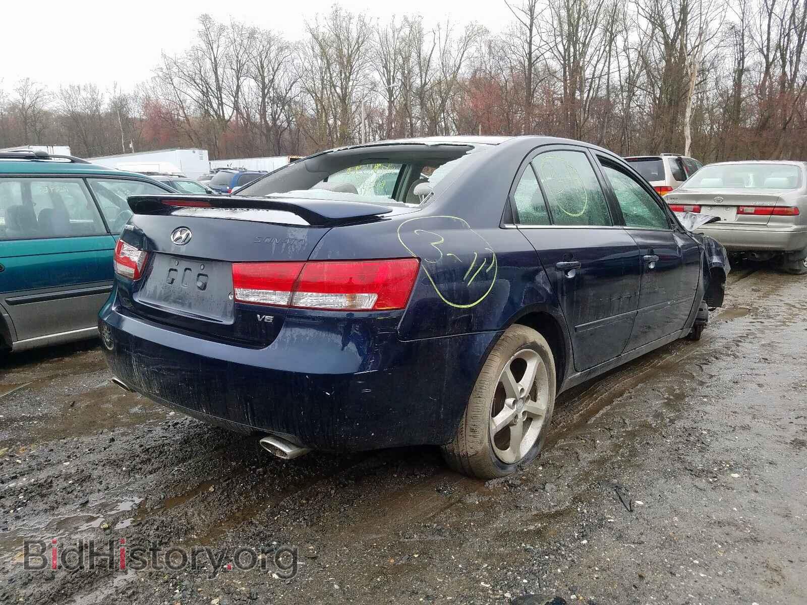 2007 HYUNDAI SONATA - VIN: 5NPEU46F77H180944 - Фото 4