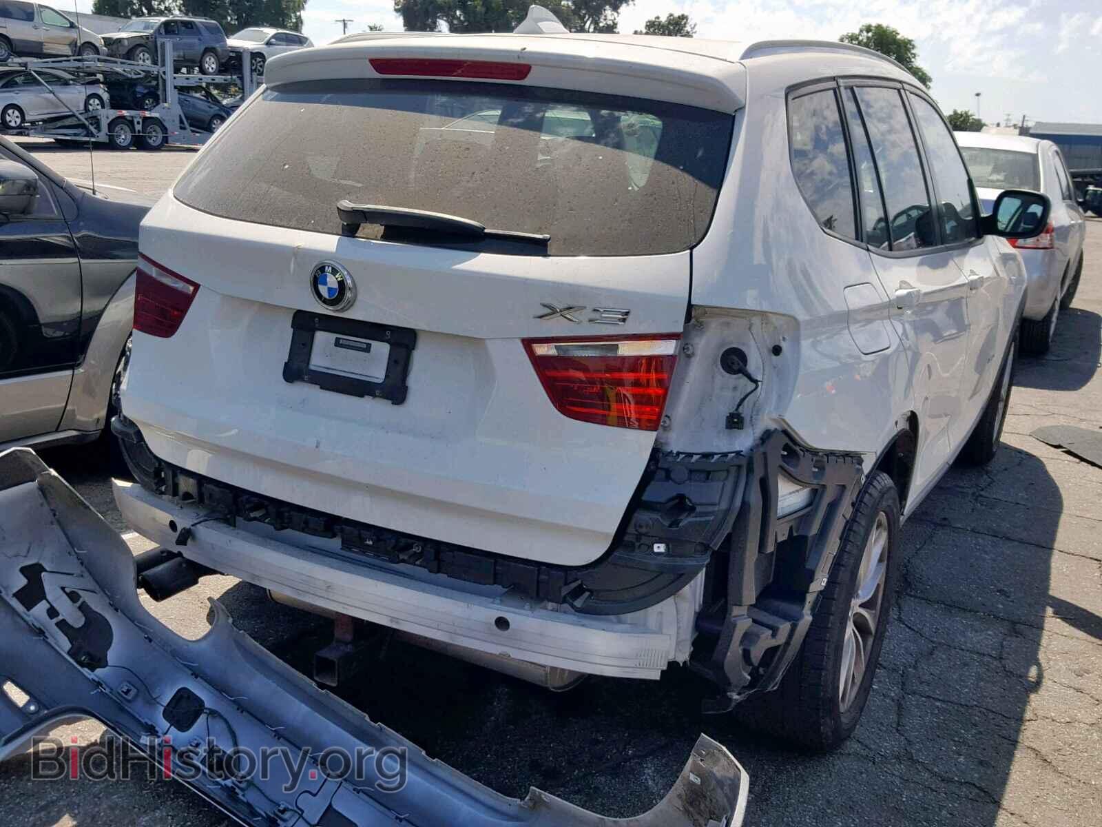 2013 BMW X3 - VIN: 5UXWX9C53D0A17769 - Фото 4