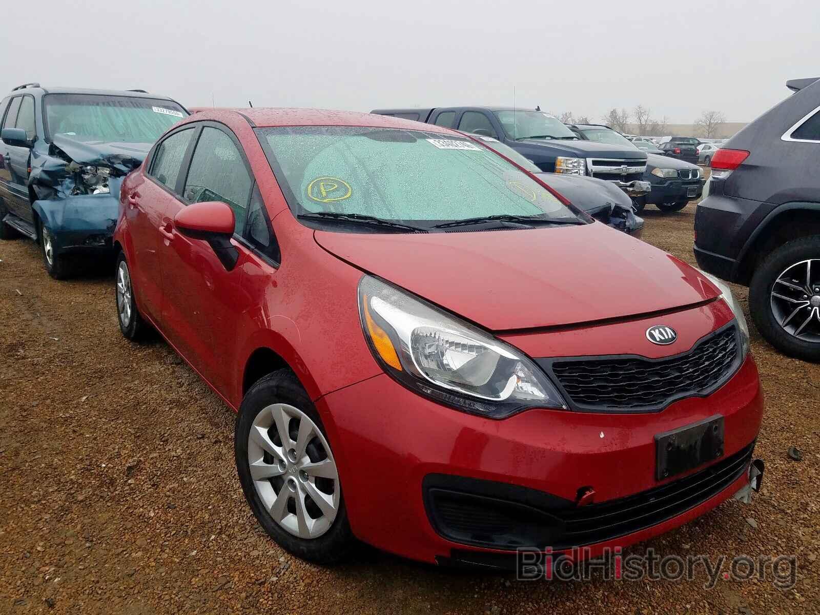 Photo KNADM4A3XE6419853 - KIA RIO 2014