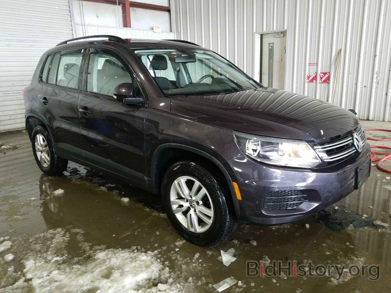 Фотография WVGBV7AX8GW574282 - VOLKSWAGEN TIGUAN 2016