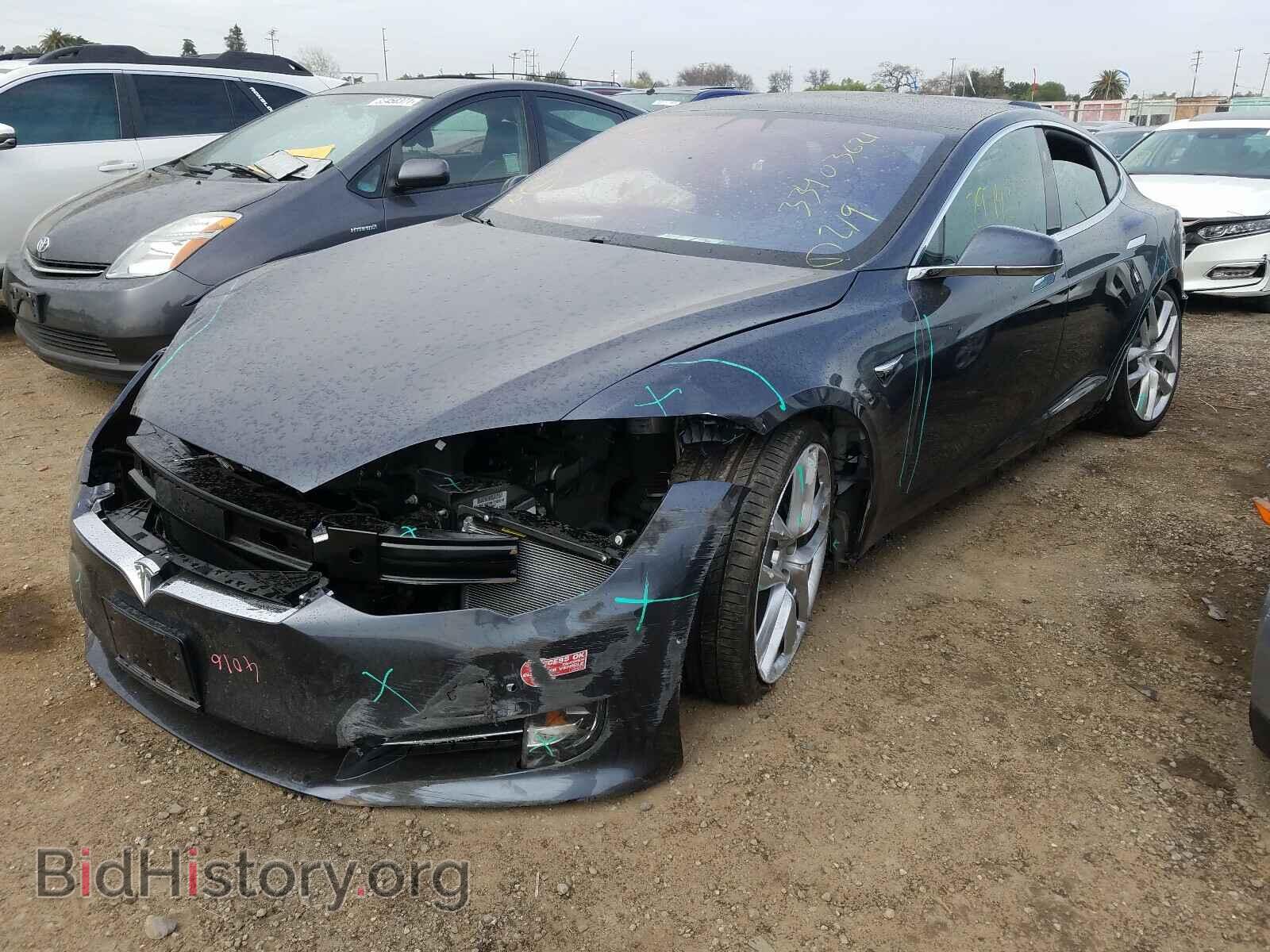 2017 TESLA MODEL S - VIN: 5YJSA1E29HF232518 - Photo 2