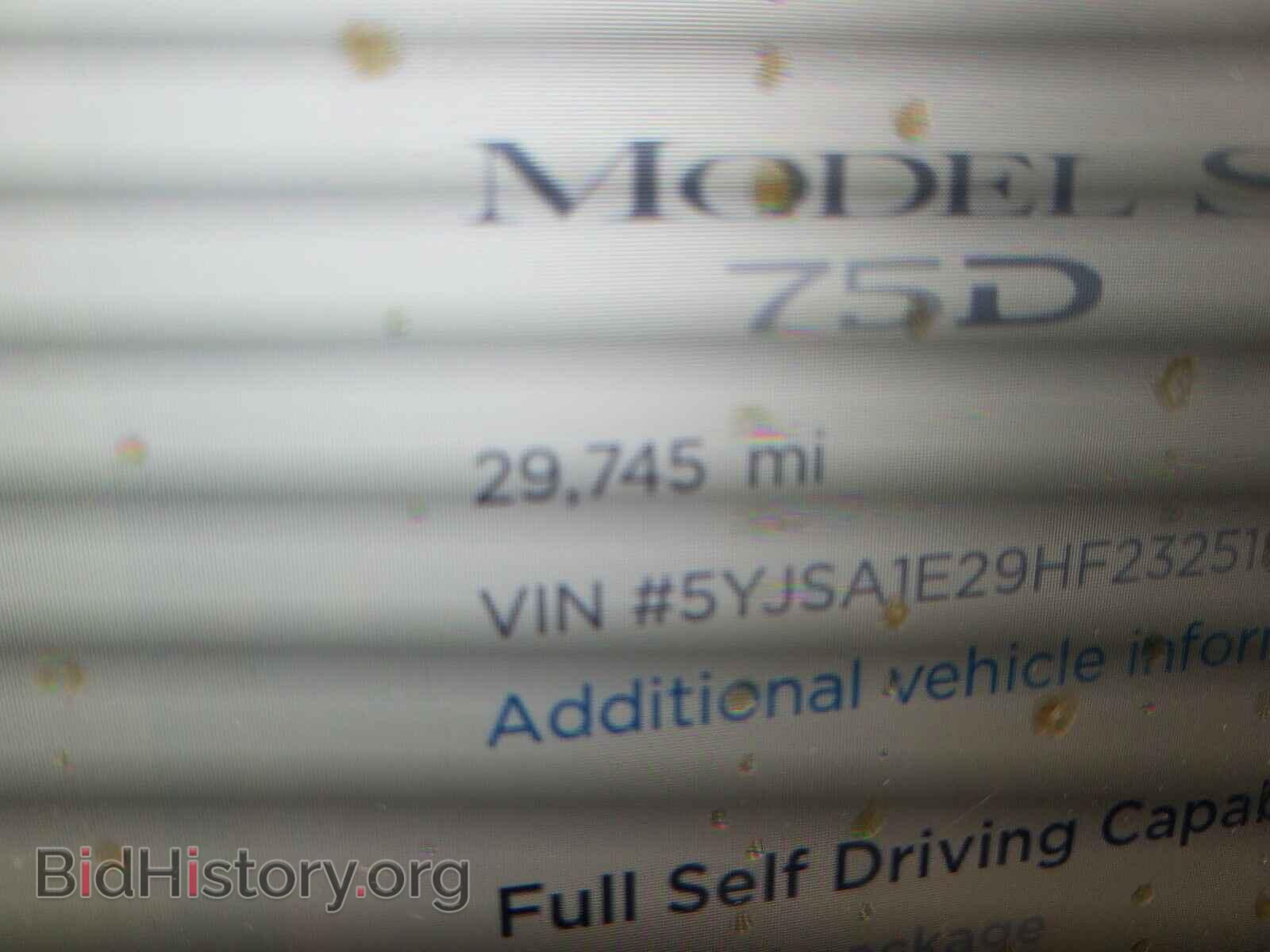 2017 TESLA MODEL S - VIN: 5YJSA1E29HF232518 - Photo 8