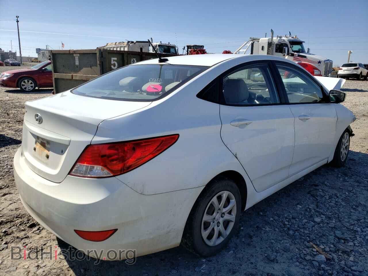 2014 HYUNDAI ACCENT - VIN: KMHCT4AE1EU636413 - Фото 4