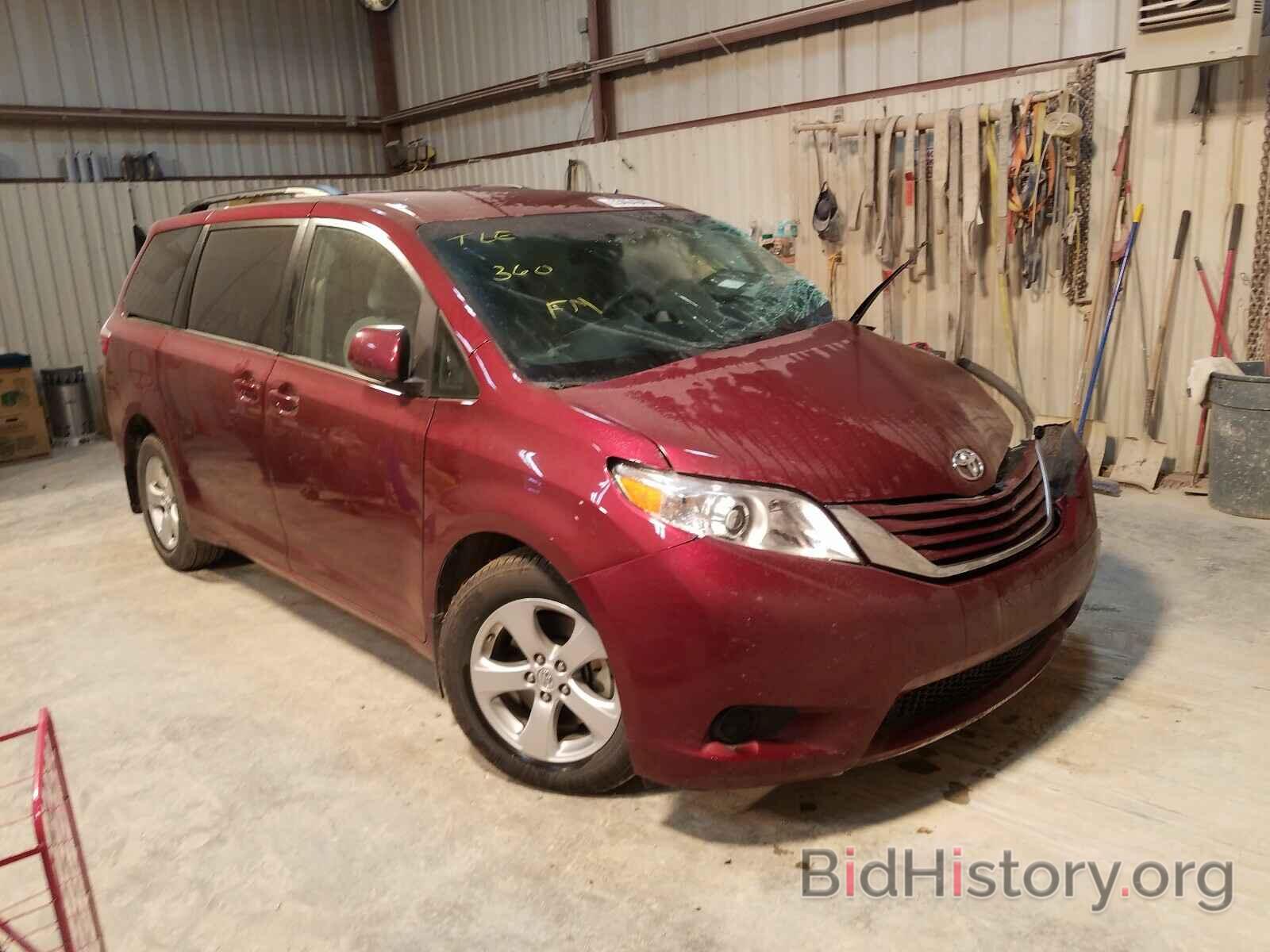 Photo 5TDKK3DC7GS761611 - TOYOTA SIENNA 2016