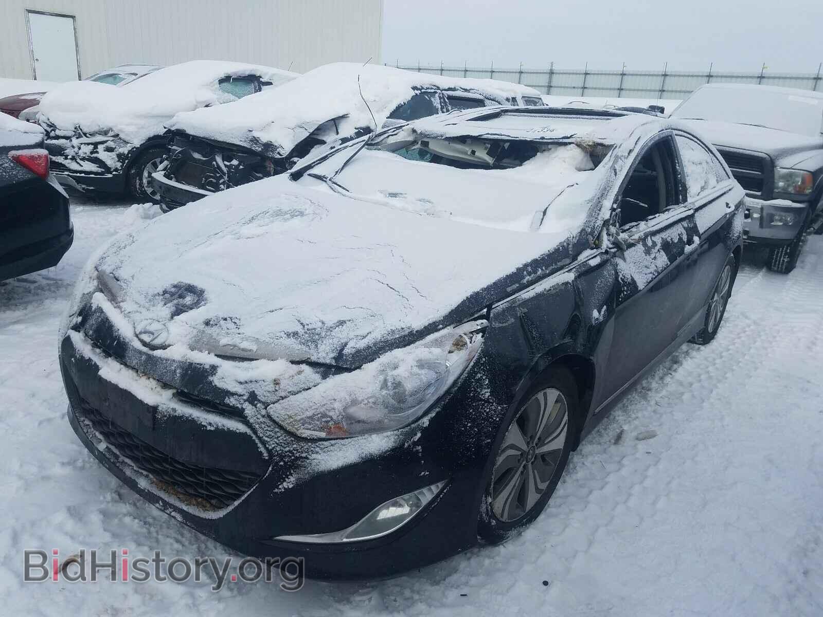 2014 HYUNDAI SONATA - VIN: KMHEC4A43EA109720 - Фото 2