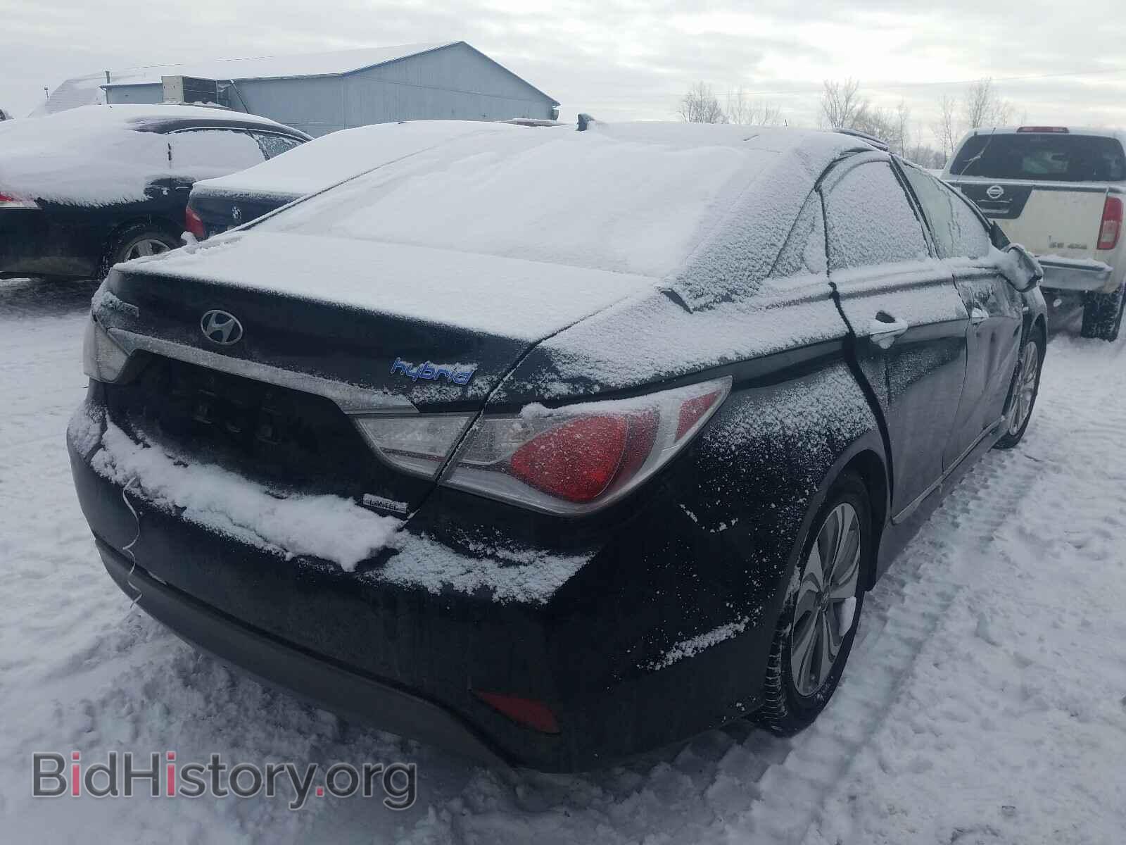 2014 HYUNDAI SONATA - VIN: KMHEC4A43EA109720 - Фото 4