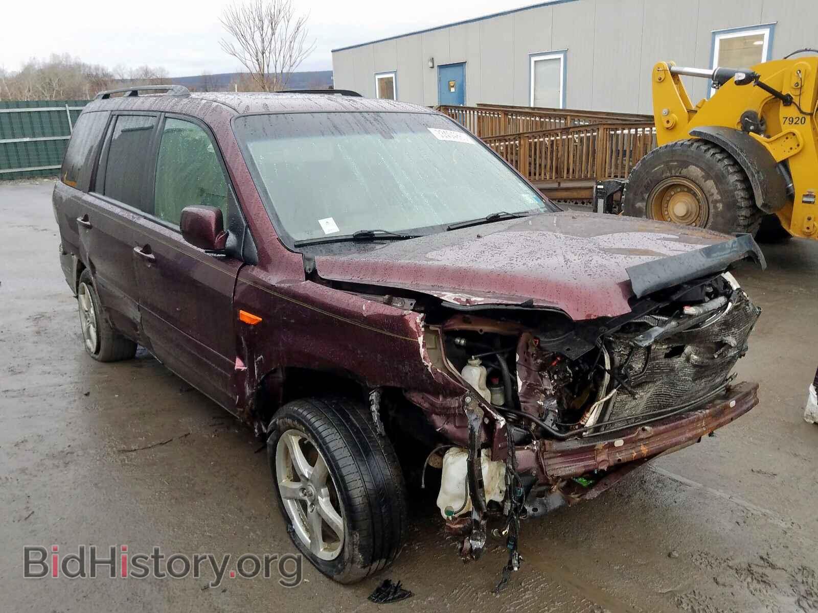 Фотография 2HKYF18517H515237 - HONDA PILOT 2007