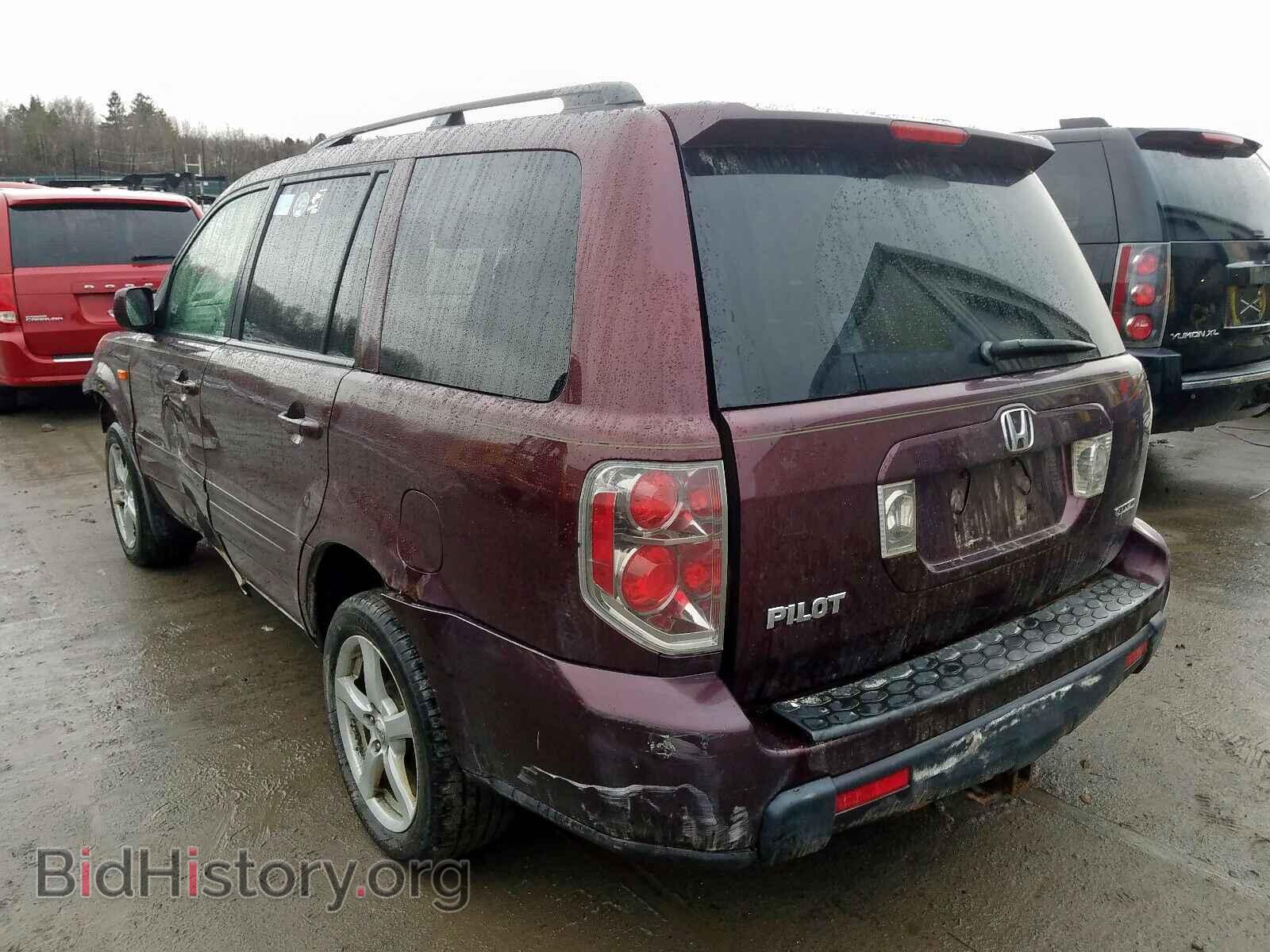 2007 HONDA PILOT - VIN: 2HKYF18517H515237 - Фото 3