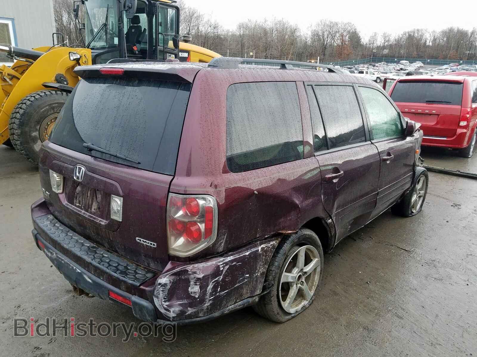 2007 HONDA PILOT - VIN: 2HKYF18517H515237 - Фото 4