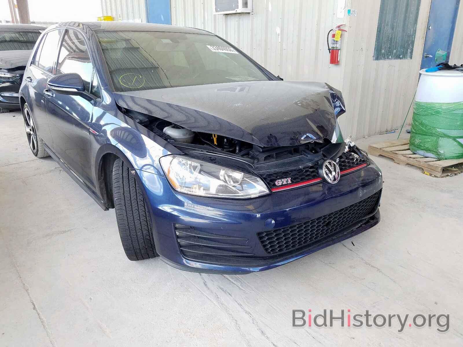 Photo 3VW447AU5GM011645 - VOLKSWAGEN GTI 2016