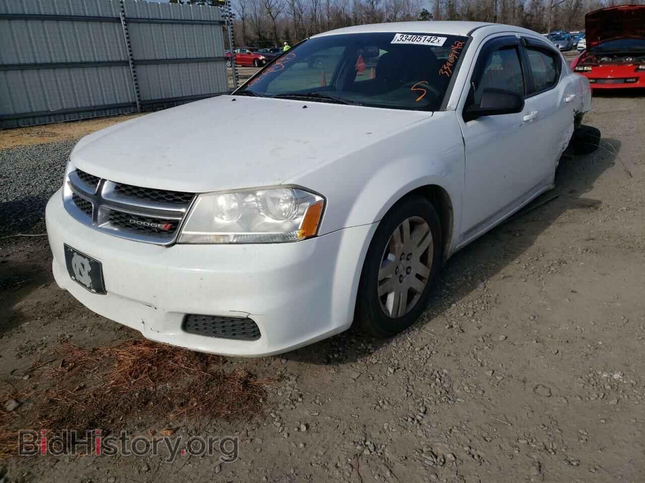 2014 DODGE AVENGER - VIN: 1C3CDZAB9EN169048 - Фото 2