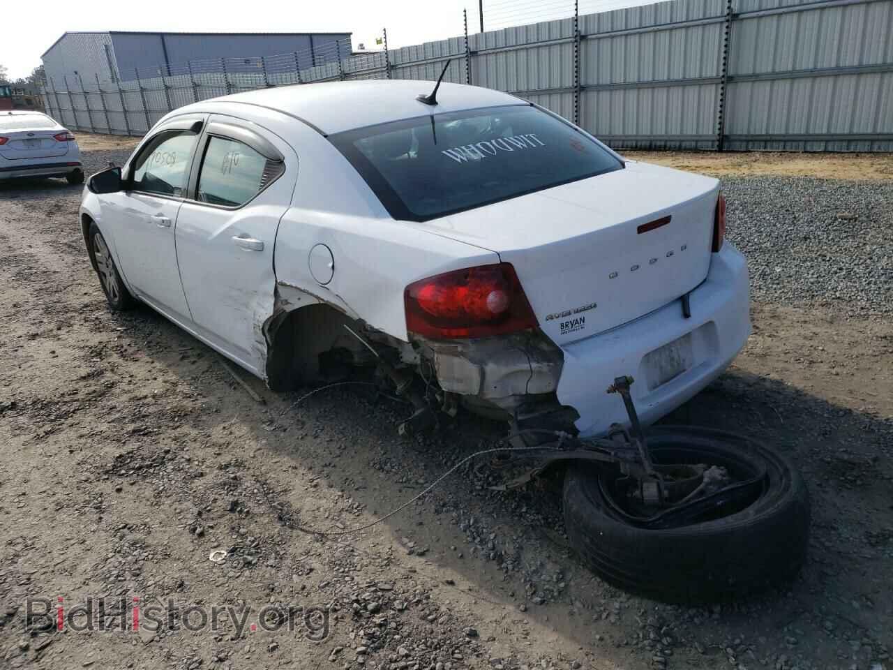 2014 DODGE AVENGER - VIN: 1C3CDZAB9EN169048 - Фото 3