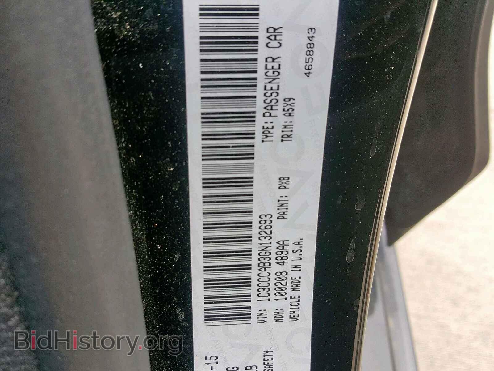 2016 CHRYSLER 200 - VIN: 1C3CCCAB3GN132693 - Photo 10
