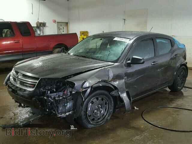 2014 DODGE AVENGER - VIN: 1C3CDZAB0EN196249 - Фото 2