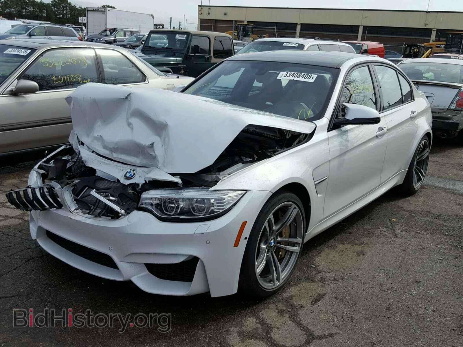 2015 BMW M3 - VIN: WBS3C9C54FJ276046 - Фото 2