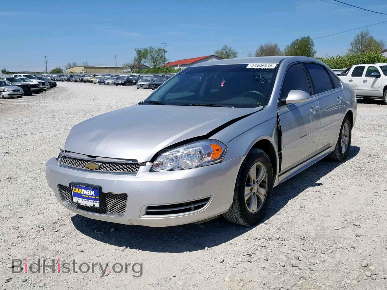 2012 CHEVROLET IMPALA - VIN: 2G1WA5E33C1119802 - Фото 2