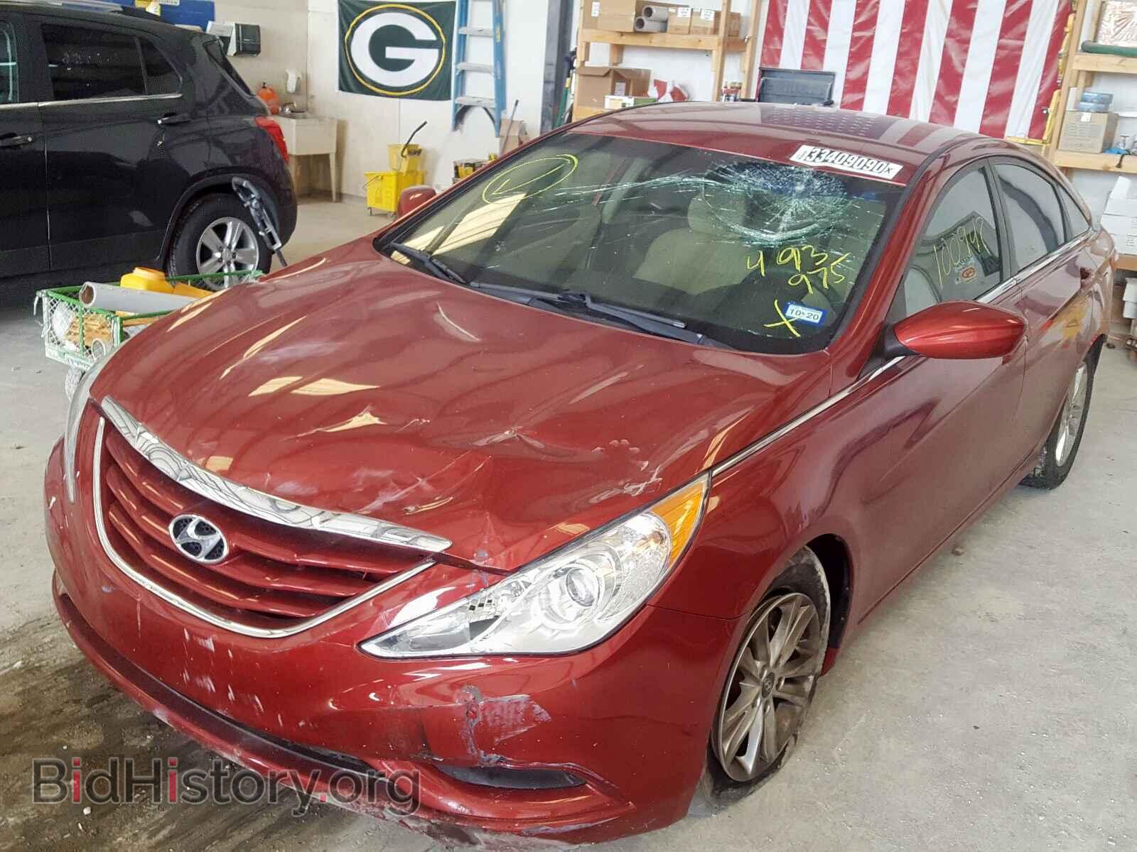 2012 HYUNDAI SONATA - VIN: 5NPEB4AC9CH493975 - Фото 2