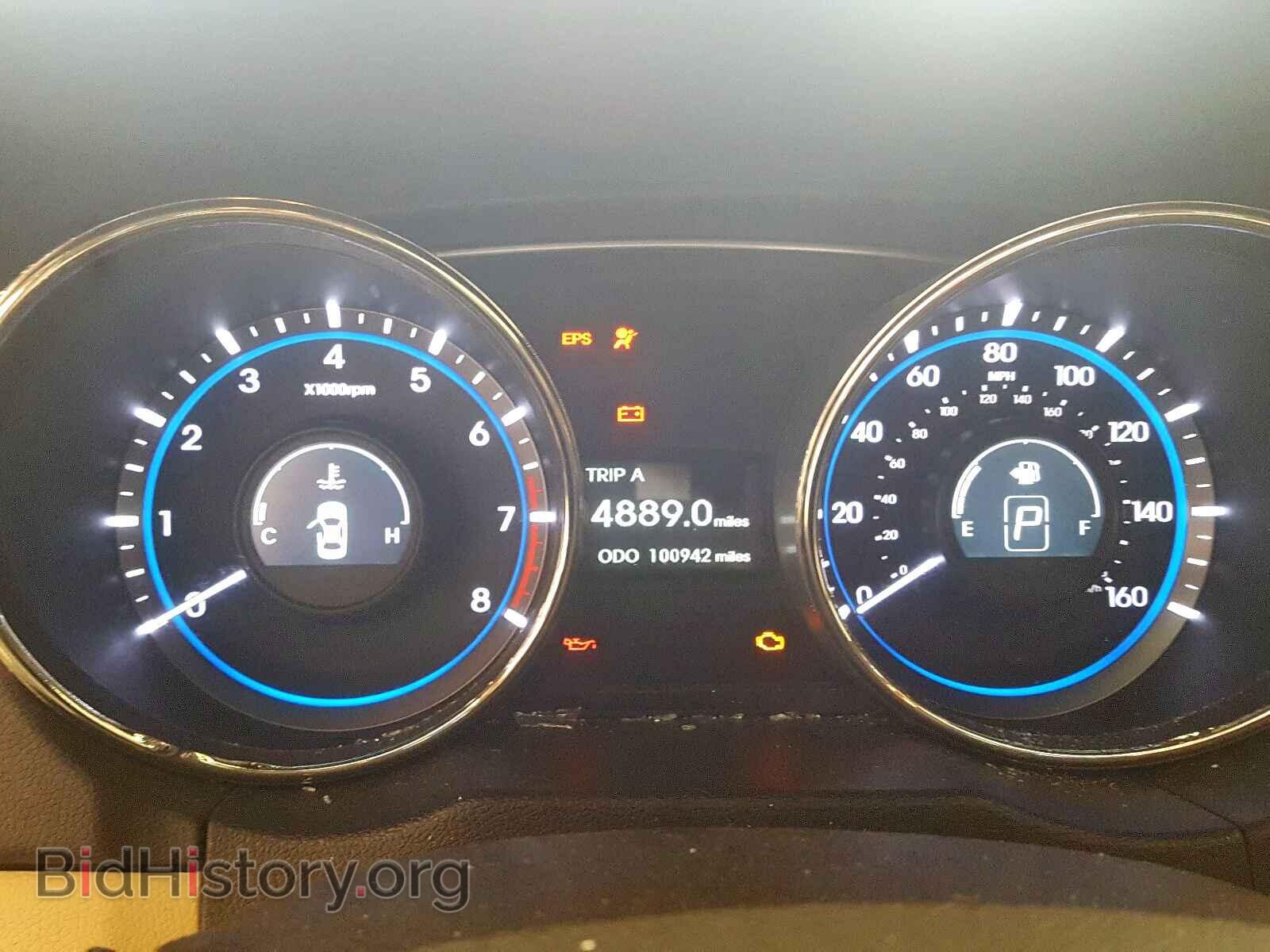 2012 HYUNDAI SONATA - VIN: 5NPEB4AC9CH493975 - Фото 8