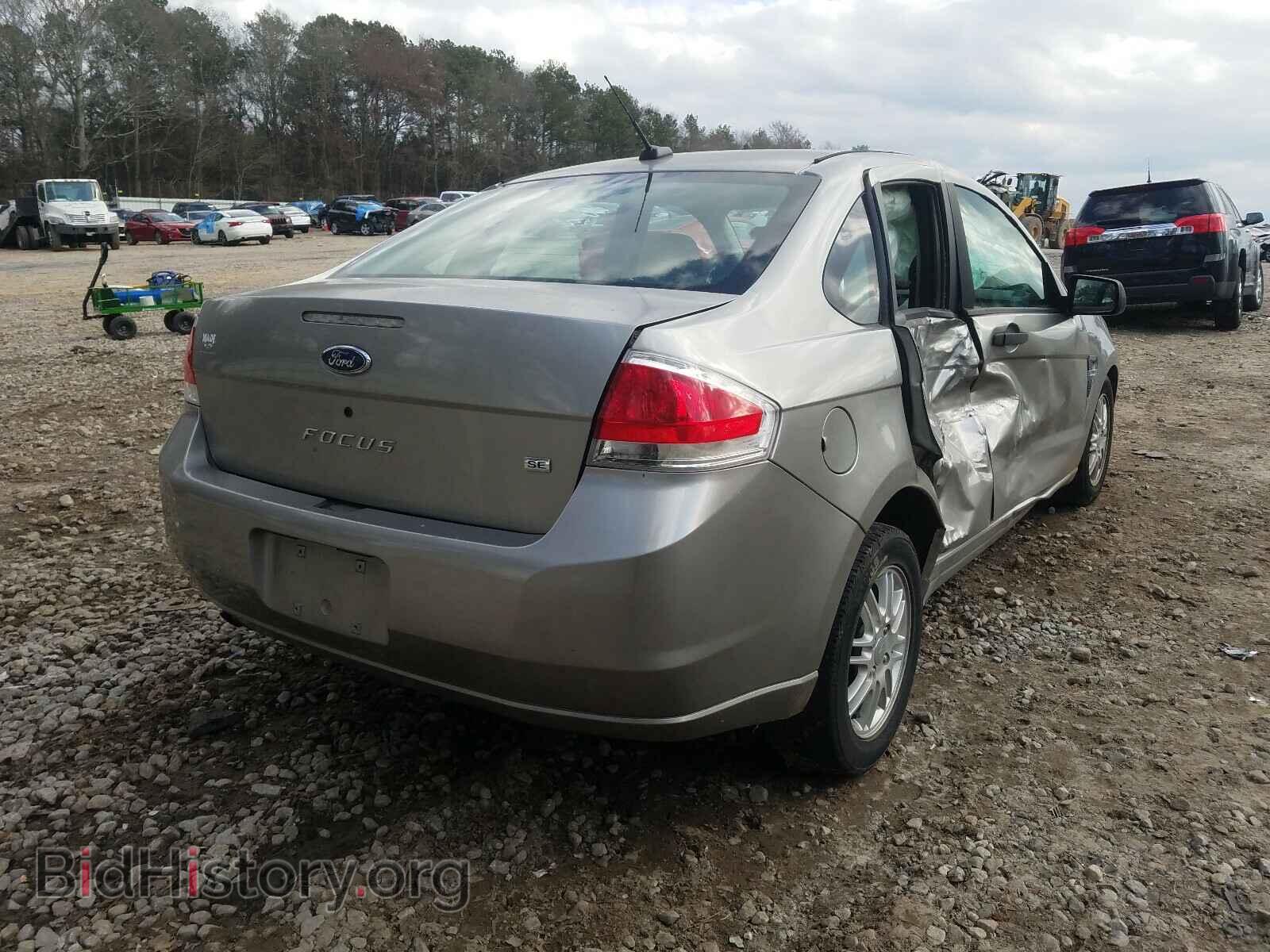 2008 FORD FOCUS - VIN: 1FAHP35N78W279188 - Фото 4