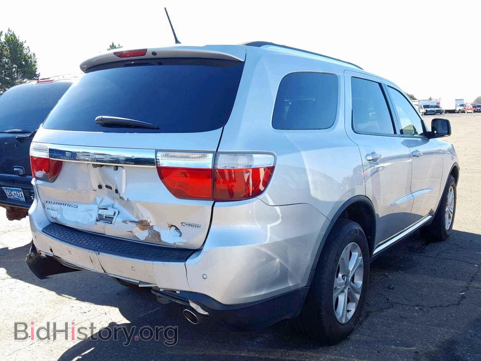 2012 DODGE DURANGO - VIN: 1C4RDJDG7CC110846 - Фото 4