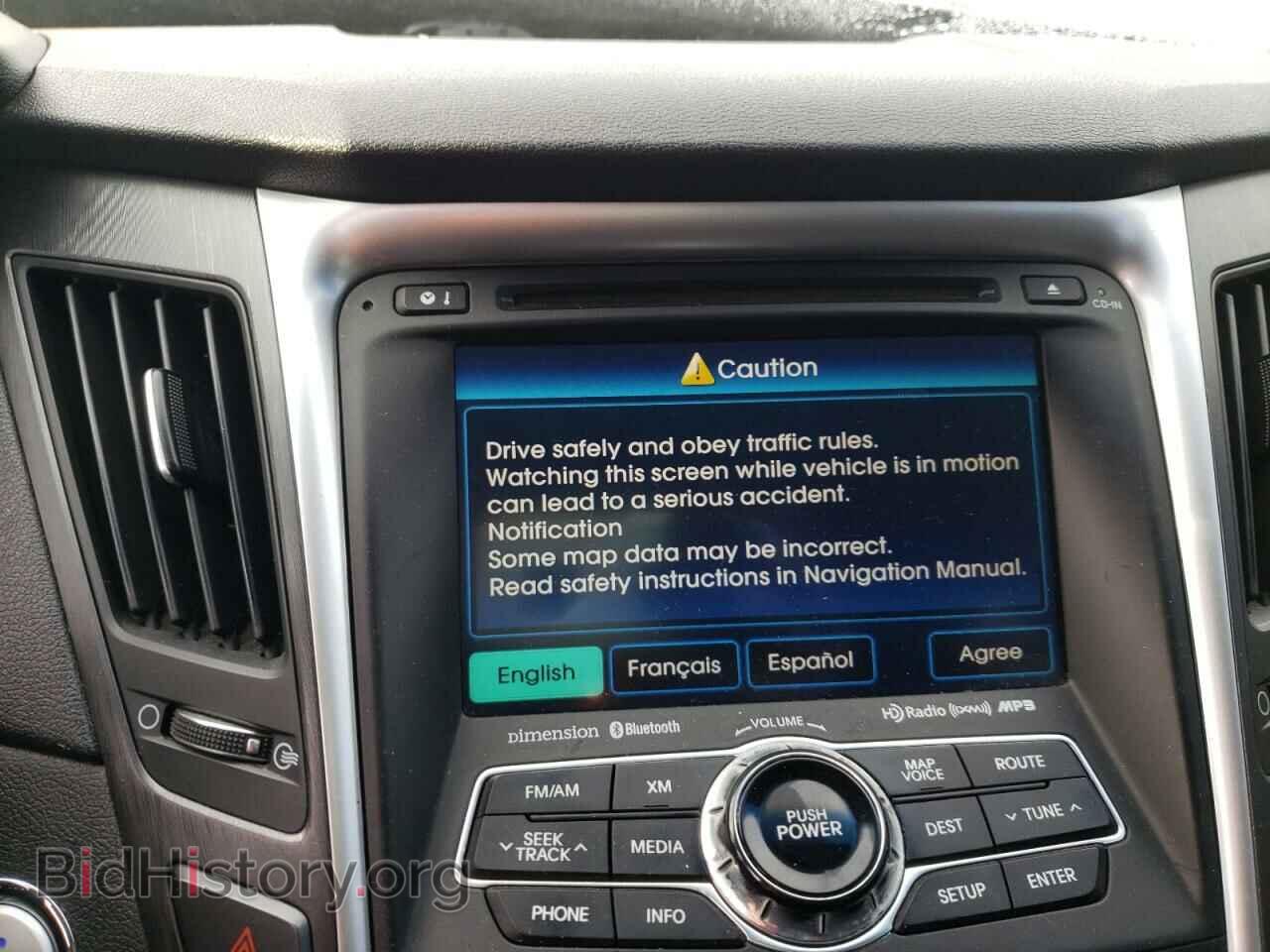 2012 HYUNDAI SONATA - VIN: 5NPEC4AB5CH346685 - Фото 9