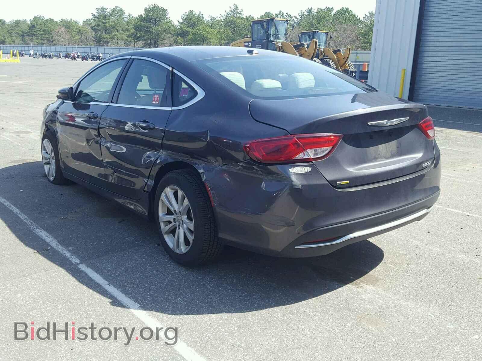 2015 CHRYSLER 200 - VIN: 1C3CCCAB7FN607292 - Фото 3