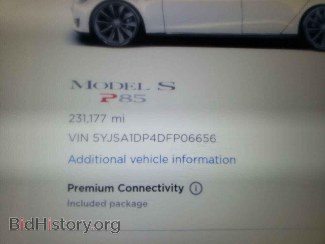 2013 TESLA MODEL S - VIN: 5YJSA1DP4DFP06656 - Photo 10