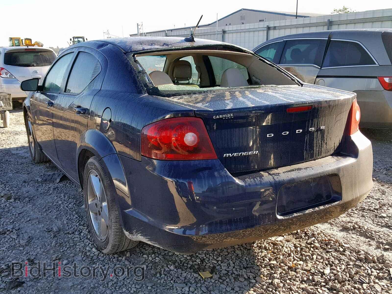 2013 DODGE AVENGER - VIN: 1C3CDZAB2DN658180 - Фото 3