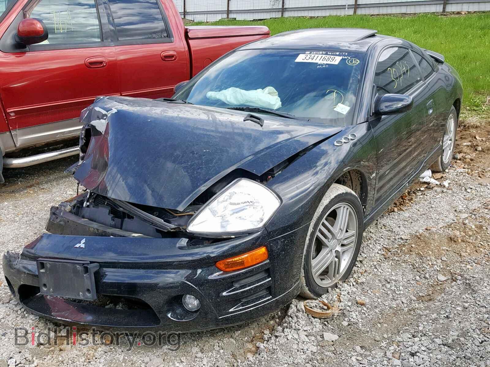 2003 MITSUBISHI ECLIPSE - VIN: 4A3AC84H93E175975 - Фото 2