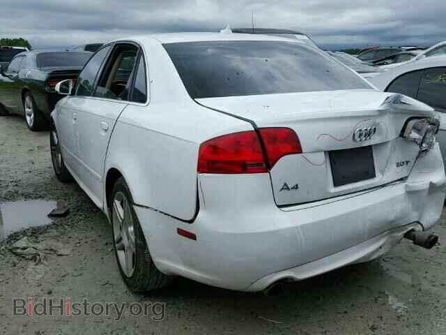 2008 AUDI A4 - VIN: WAUAF78EX8A040763 - Фото 3