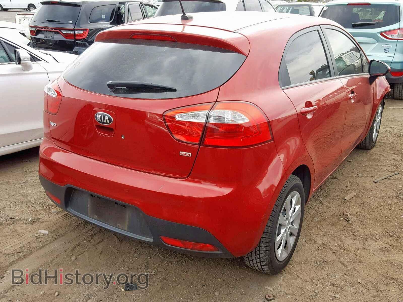 2015 KIA RIO - VIN: KNADM5A32F6500062 - Фото 4