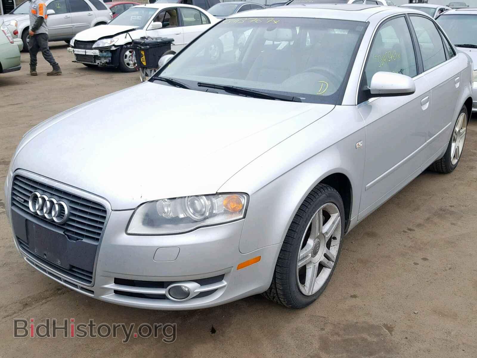 2007 AUDI A4 - VIN: WAUDF78E57A152592 - Фото 2