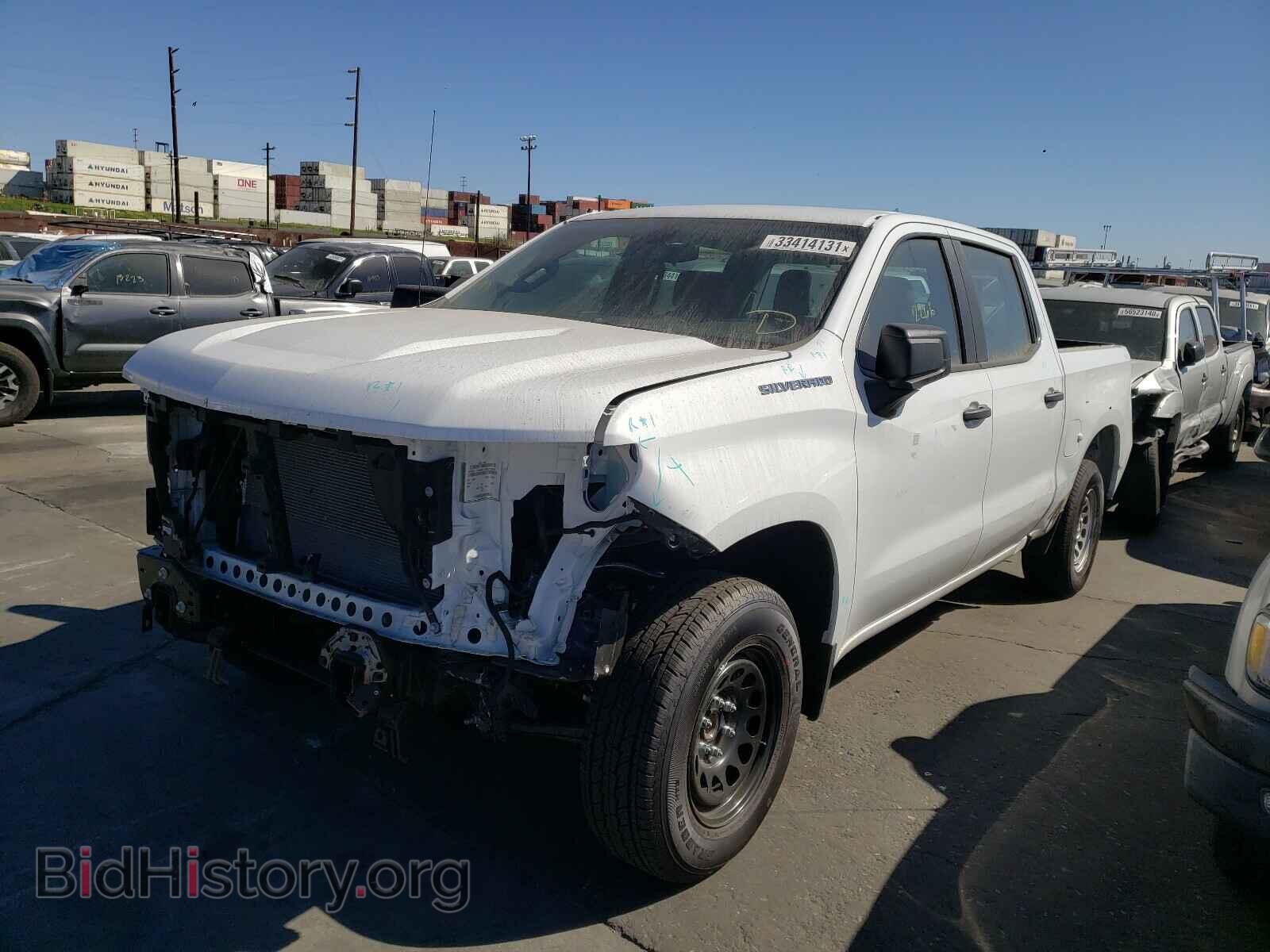 2021 CHEVROLET SILVERADO - VIN: 3GCPWAEH8MG100141 - Фото 2