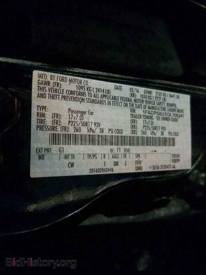 2016 FORD CMAX - VIN: 1FADP5AUXGL106241 - Фото 10