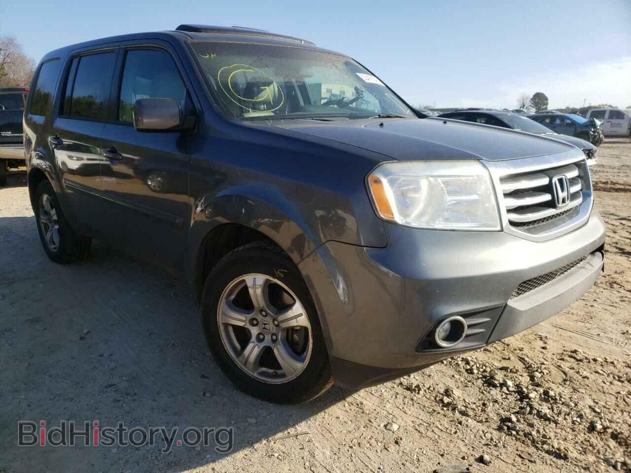 Photo 5FNYF3H53CB037374 - HONDA PILOT 2012