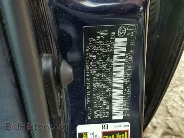 2012 TOYOTA COROLLA - VIN: 2T1BU4EE8CC777836 - Photo 10