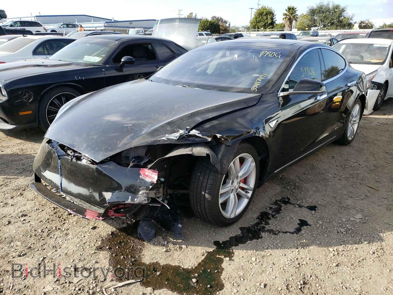 2013 TESLA MODEL S - VIN: 5YJSA1CG7DFP10220 - Фото 2