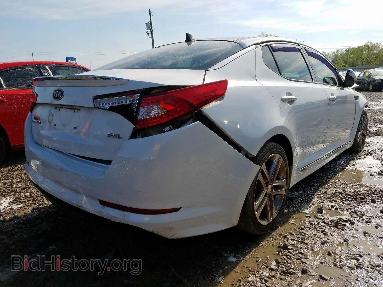 2013 KIA OPTIMA - VIN: 5XXGR4A66DG143165 - Фото 4