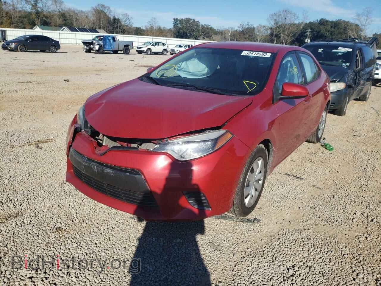 2016 TOYOTA COROLLA - VIN: 5YFBURHE6GP542916 - Фото 2