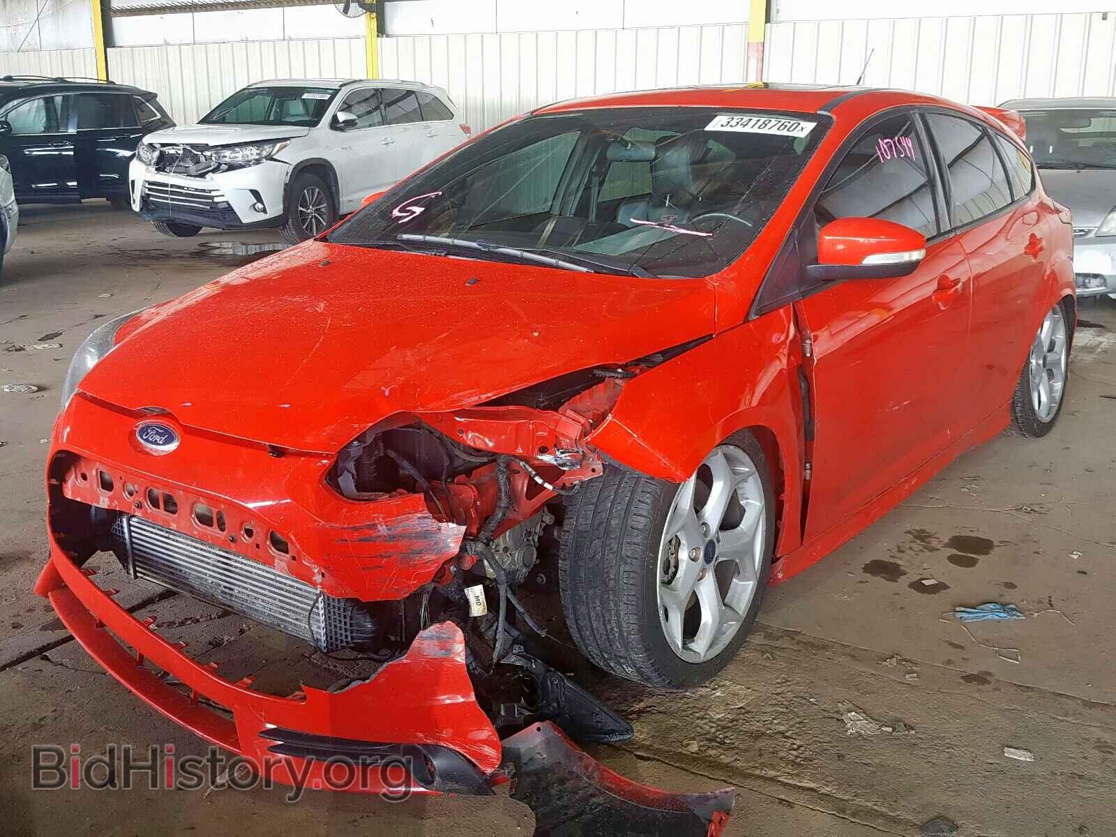 2014 FORD FOCUS - VIN: 1FADP3L9XEL300312 - Фото 2