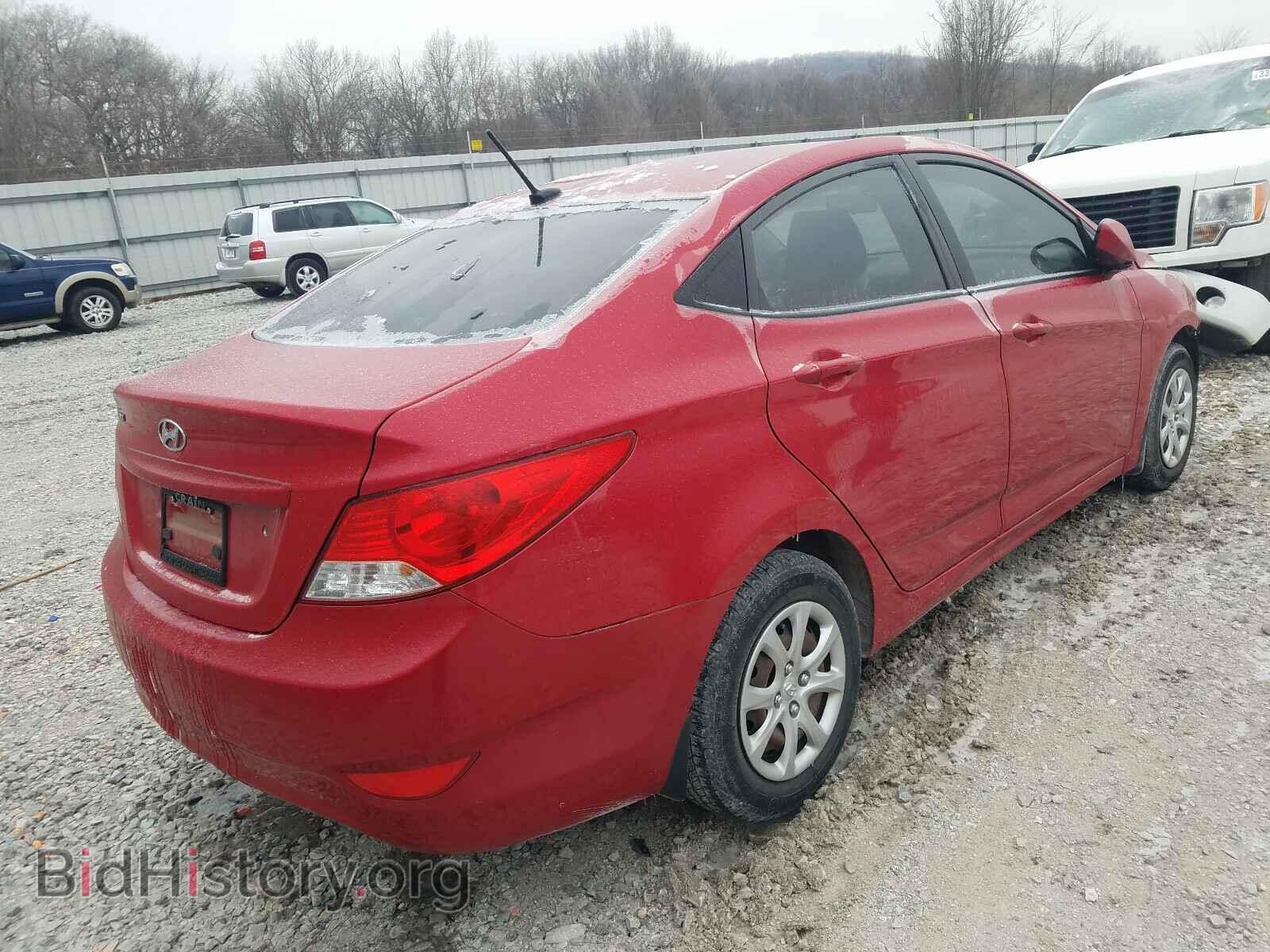 2014 HYUNDAI ACCENT - VIN: KMHCT4AE5EU661105 - Фото 4