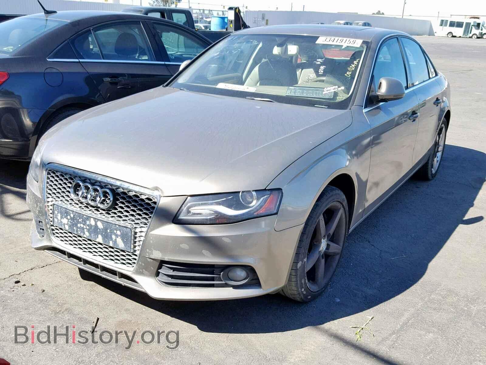 2009 AUDI A4 - VIN: WAUMF78K89N050382 - Фото 2