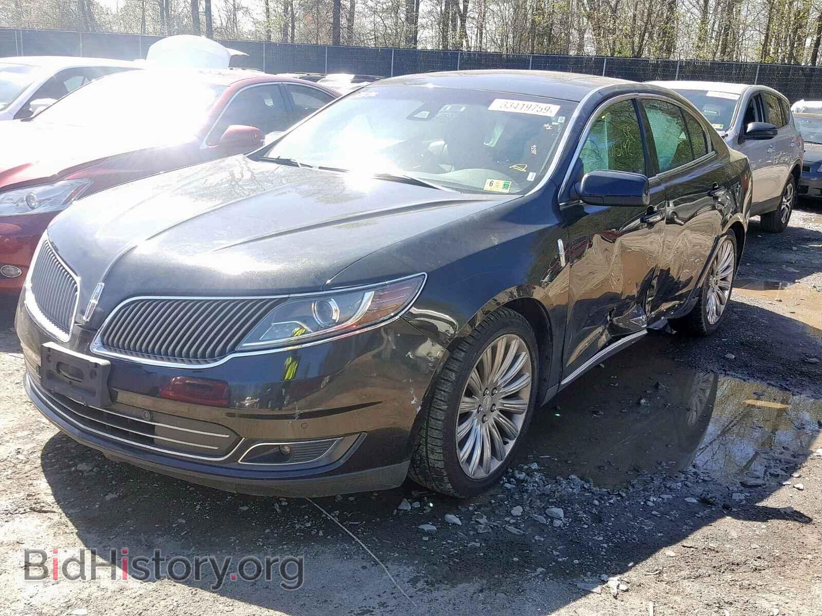 2013 LINCOLN MKS - VIN: 1LNHL9EK5DG613913 - Фото 2